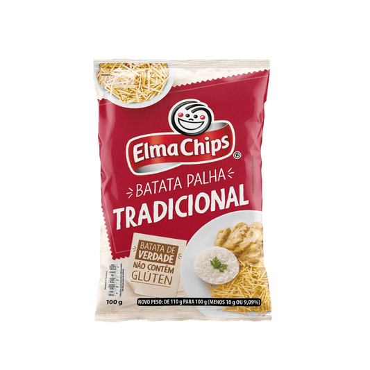 BATATA PALHA NA MESA TRAD ELMA CHIPS 100G