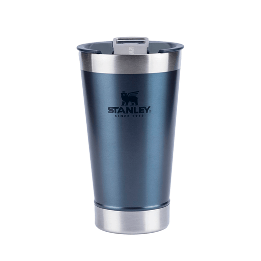 COPO TERMICO DE CERVEJA C TAMPA STANLEY AZUL 473ML