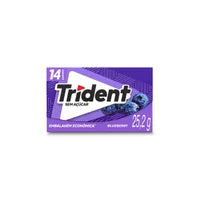 CHICLETE TRIDENT BLUEBERRY 25.2