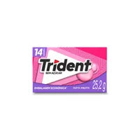 CHICLETE TRIDENT TUTTI FRUTTI 25.2