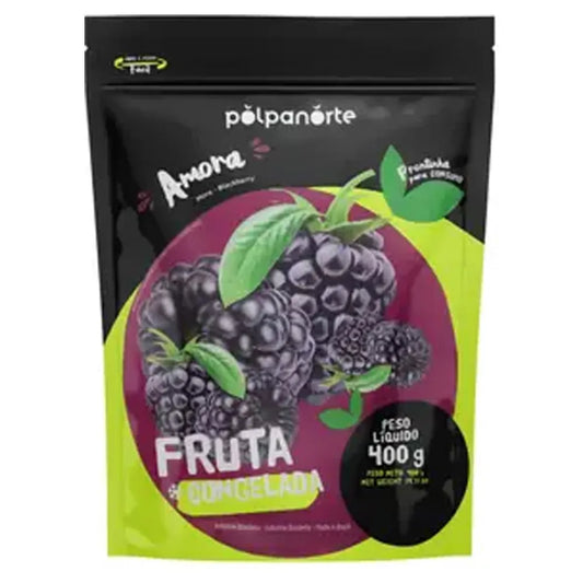 POLPANORTE FRUTA CONGELADA SABOR AMORA 400G
