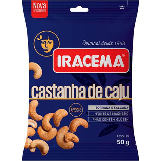 CAST.CAJU INTEIRA IRACEMA SACHET 50G