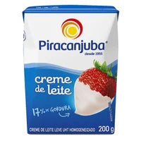 CREME DE LEITE PIRACANJUBA 200G