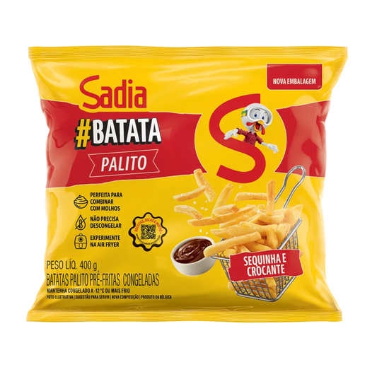 BATATA PALITO PRE FRITA SADIA 400G