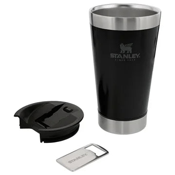 COPO TERMICO TRAVEL MUG STANLEY PRETO 470ML