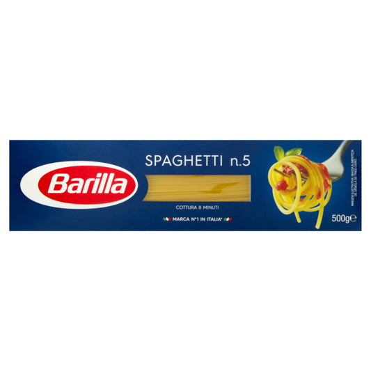 MACARRAO SPAGHETTI NO5 BARILLA 500GR