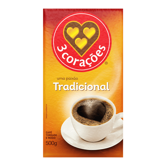 CAFE 3 CORACOES TRADICIONAL 500G