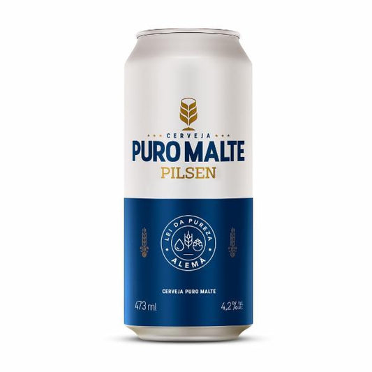 CERVEJA IMPERIO PURO MALTE PILSEN  473 ML