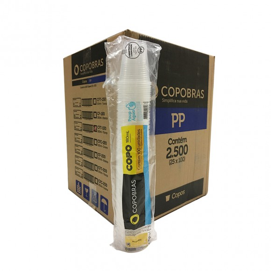 COPO DESCARTAVEL COPOBRAS 700ML C/25UN
