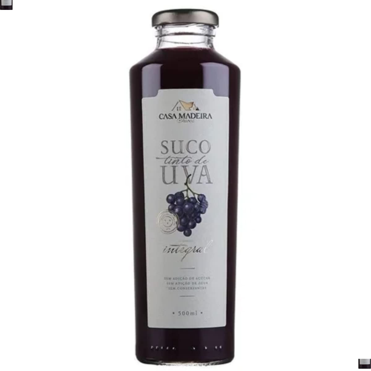 SUCO UVA INTEGRAL CASA MADEIRA 500 ML