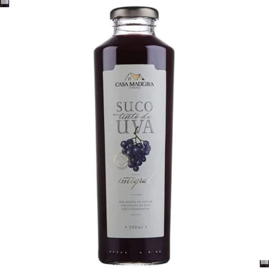 SUCO UVA INTEGRAL CASA MADEIRA 500 ML