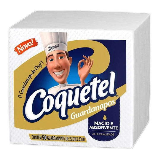 GUARDANAPO COQUETEL 22CMX23CM