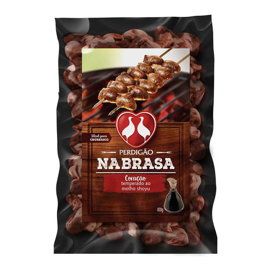 CORACAO FRANGO MOLHO SHOYU NA BRASA 800GR