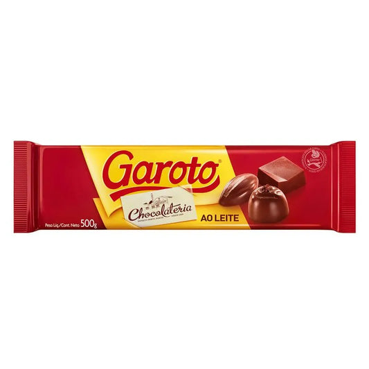 CHOCOLATE AO LEITE  GAROTO 500G