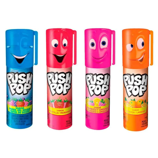 PIRULITO PUSH POP SABORES