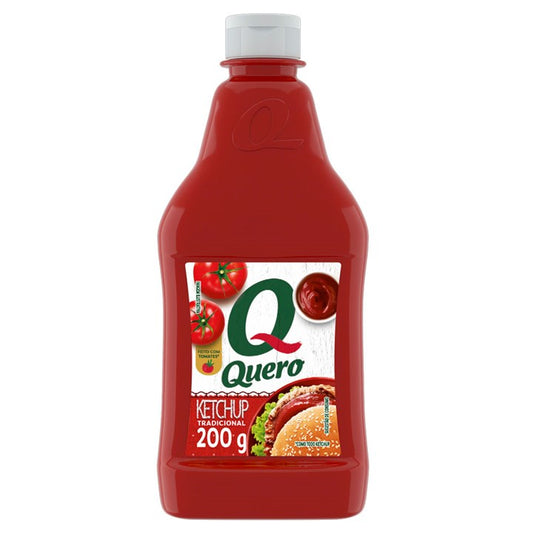 KETCHUP TRADICIONAL QUERO 200GR