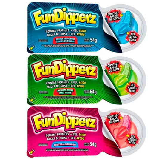 FUNDIPPERZ BALA DE GOMA AZEDO 54G