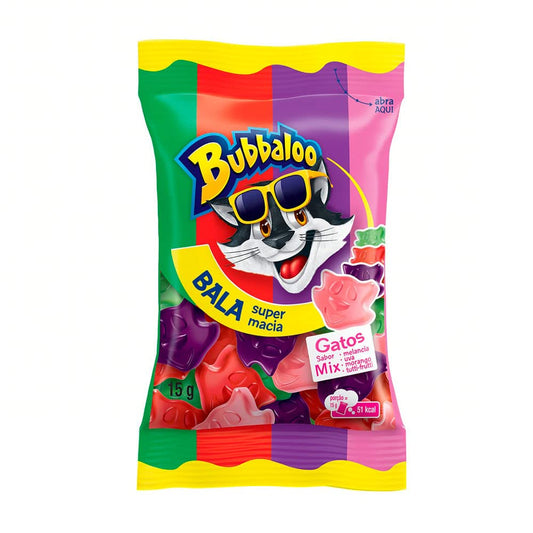 BUBBALOO BALA CITRICA SABOR MIX 15G