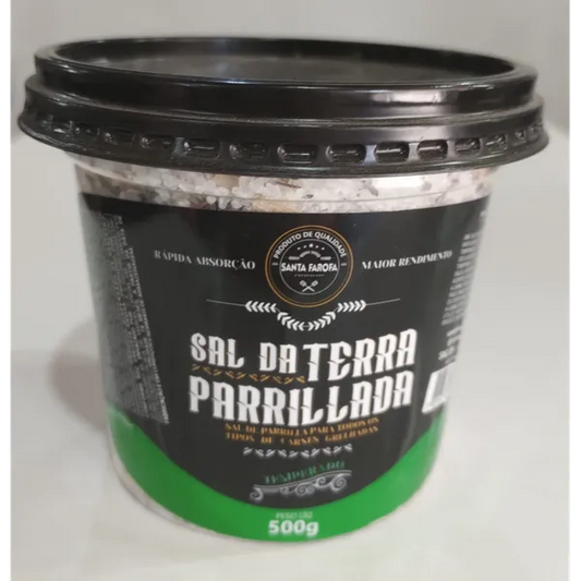 SAL DA TERRA PARRILADA TEMPERADO 500G