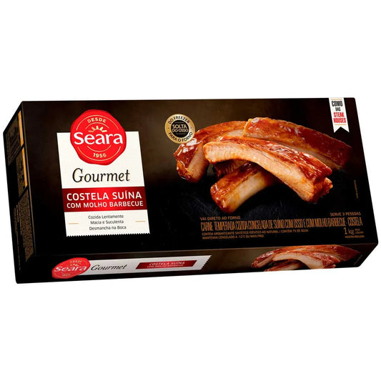 COSTELA SUINA BARBECUE SEARA CX 1KG