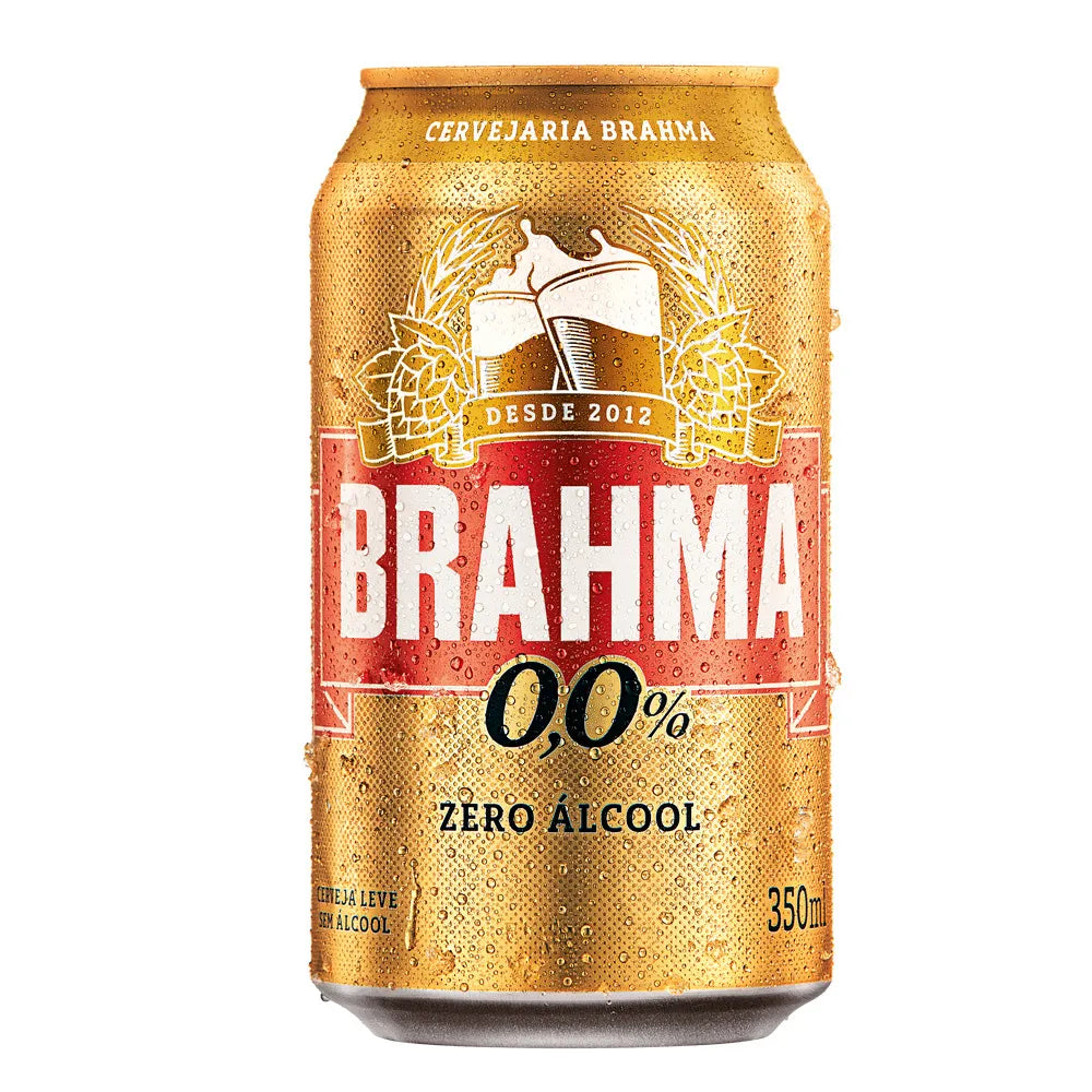 CERVEJA BRAHMA ZERO 350 ML