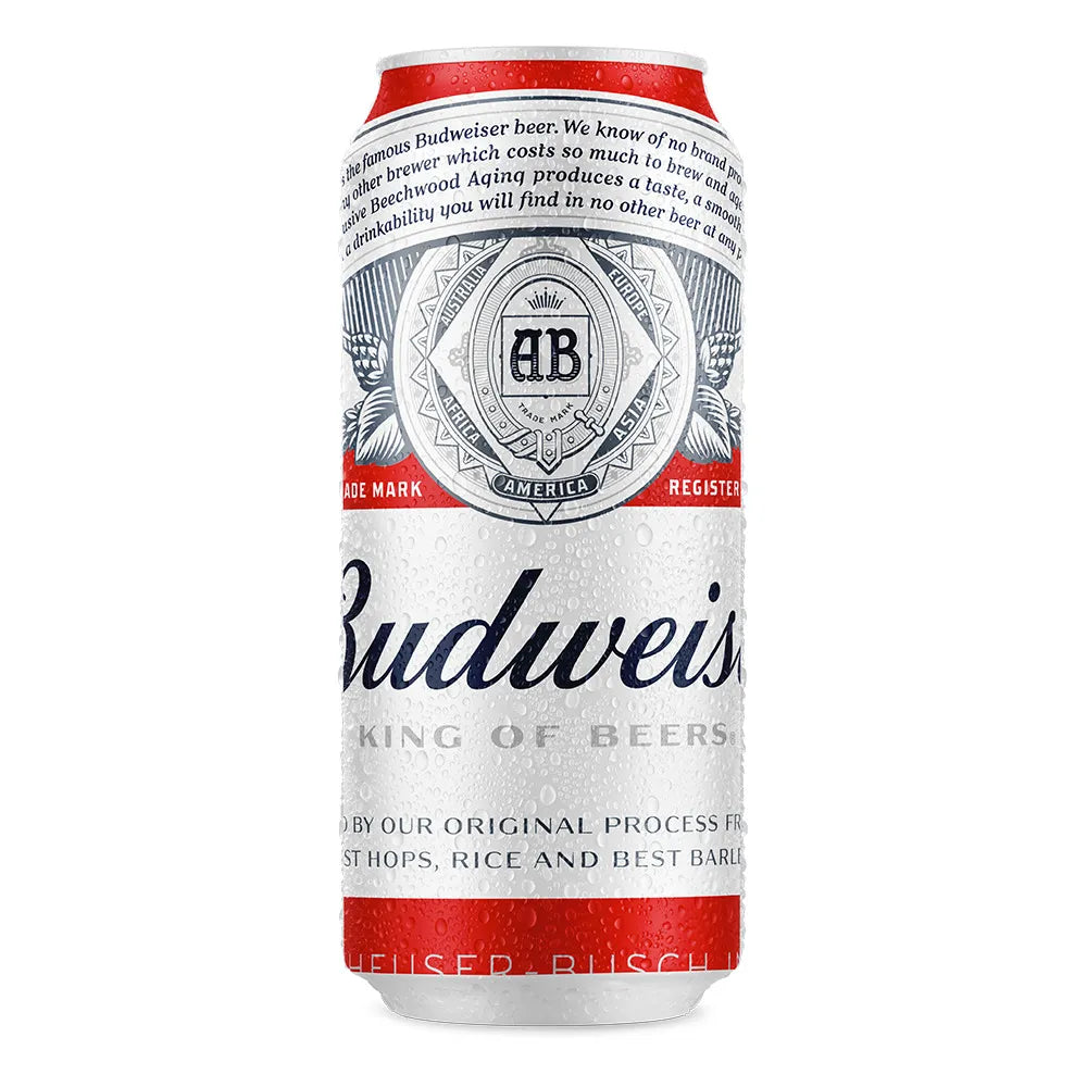 CERVEJA BUDWEISER LT 473 ML