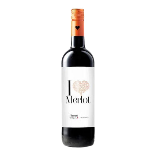 VINHO FINO I HEART WINES MERLOT DEMI SEC  750ML