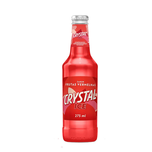 VODKA CRYSTAL ICE FRUTAS VERMELHAS LN 275 ML
