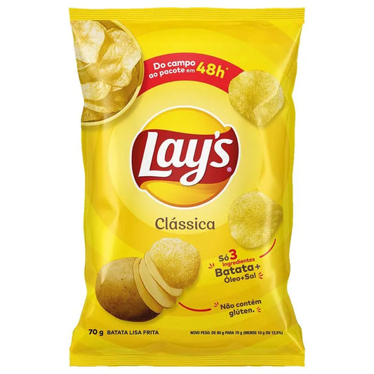 BATATA LAYS CLASSICA 70GR