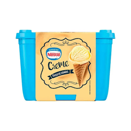 SORVETE NESTLE CREME TRADICIONAL  1,5L