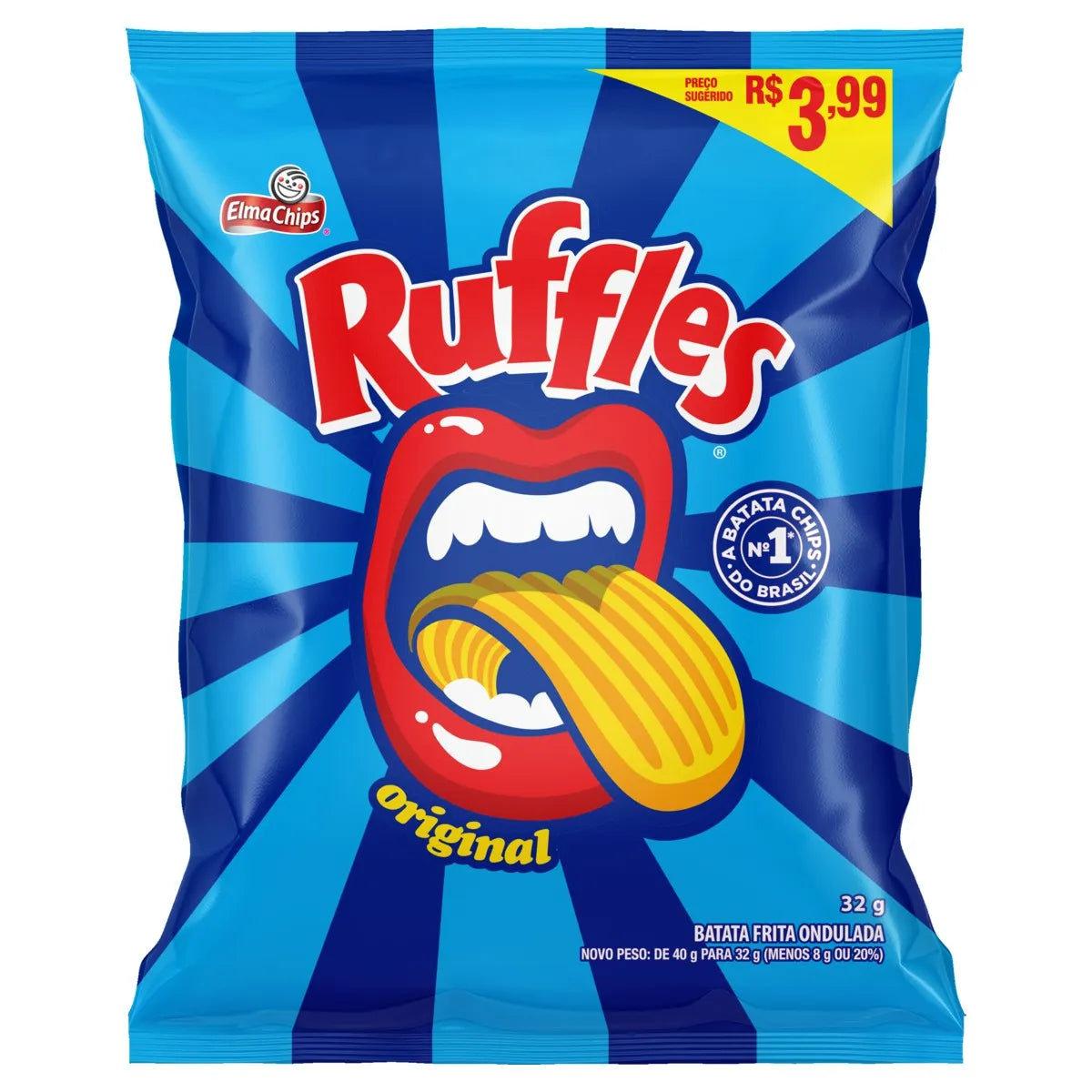 RUFFLES SAL ORIGINAL  32G