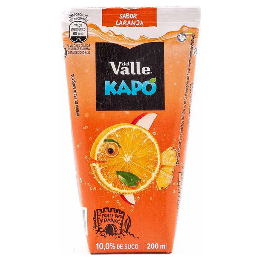 DEL VALLE KAPO LARANJA 200 ML