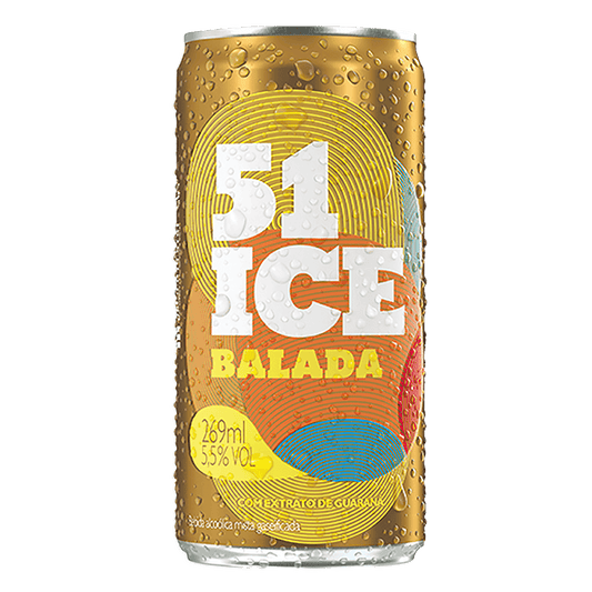 VODKA 51 ICE BALADA LATA 269 ML