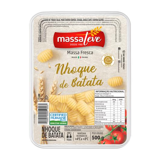 GNOCCHI DE BATATA MASSA LEVE 500GR