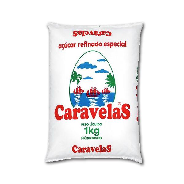 ACUCAR CRISTAL CARAVELA 1KG