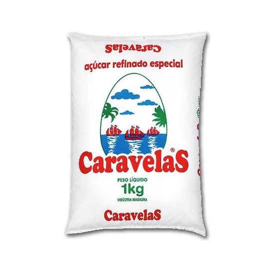 ACUCAR CRISTAL CARAVELA 1KG