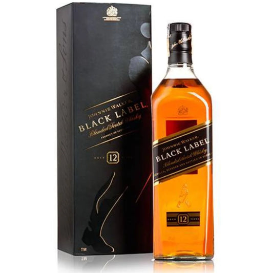 WHISKY JOHNNIE WALKER BLACK LABEL 12 ANOS 1 LT