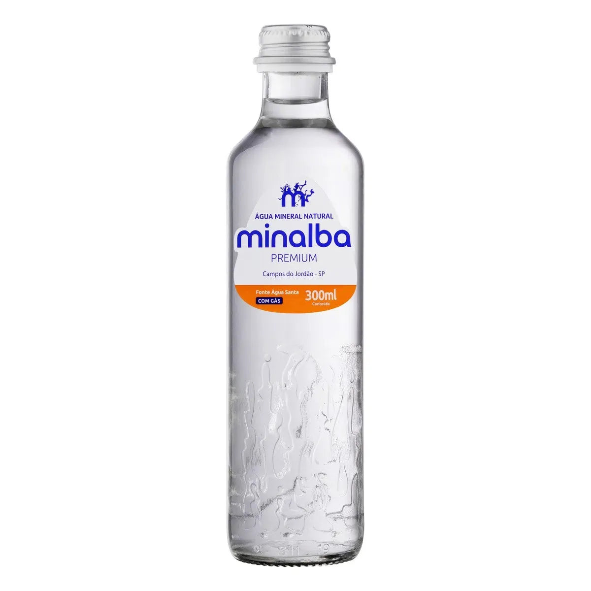AGUA MINALBA PREMIUM C/ GAS 300 ML