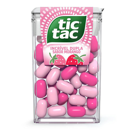 BALA TIC TAC MORANGO