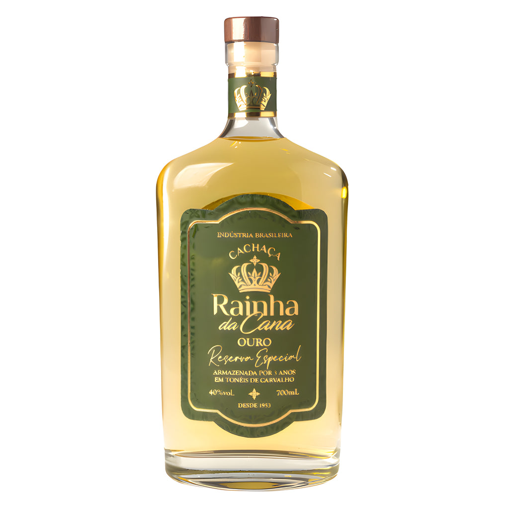 CACHACA RAINHA DA CANA OURO RESERVA 700 ML