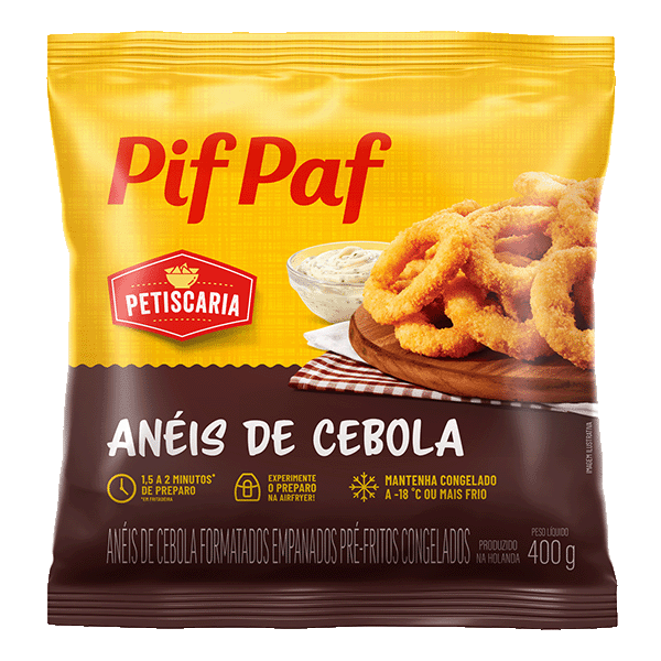 ANEIS DE CEBOLA PIF PAF 400GRS