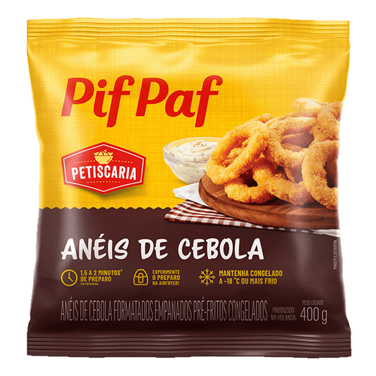 ANEIS DE CEBOLA PIF PAF 400GRS