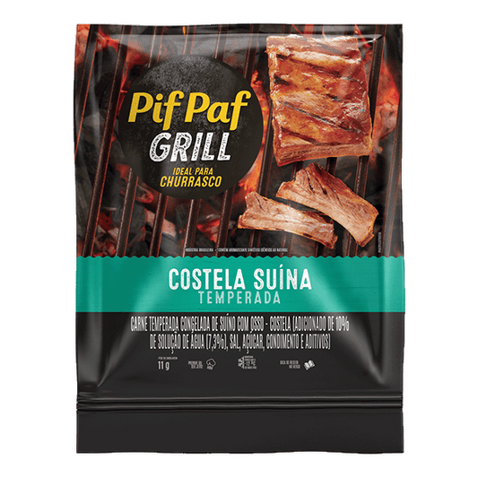COSTELA SUINA TEMPERADA PIF PAF