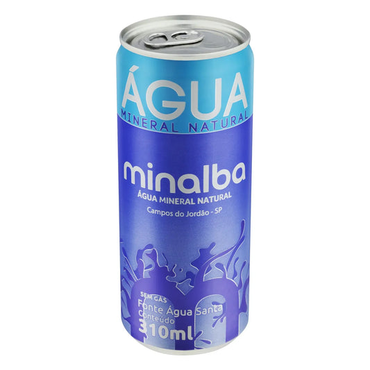 AGUA MINALBA S/ GAS LT 310ML
