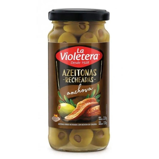 AZEITONA RECH. QUEIJO AZUL LA VIOLETERA 130G