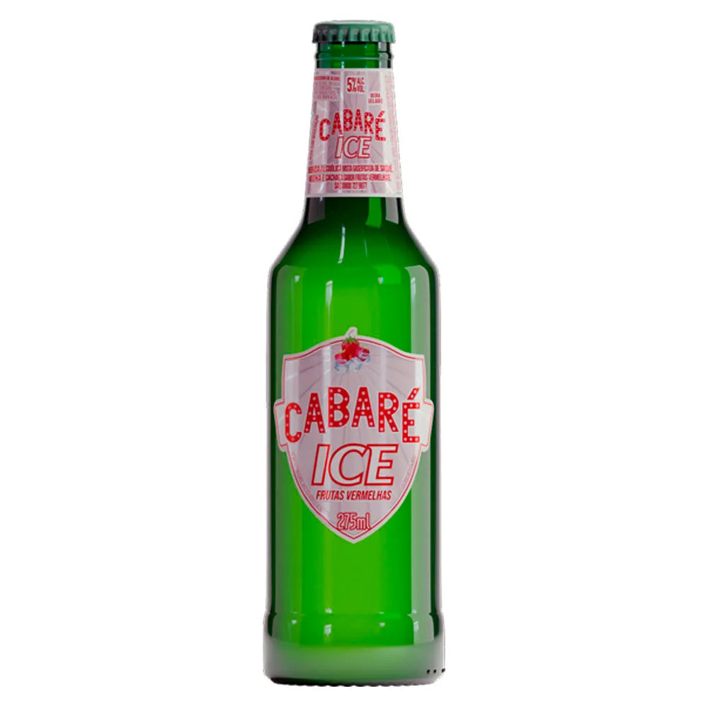 VODKA ICE CABARE FRUTAS VERMELHAS  LN 275 ML