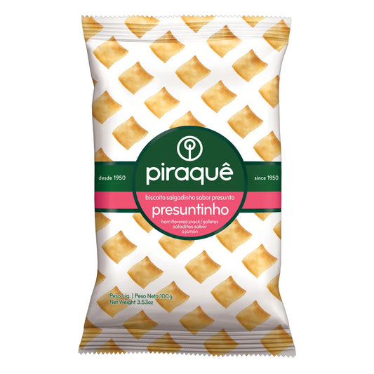 BISCOITO PIRAQUE SALGADINHO PRESUNTINHO