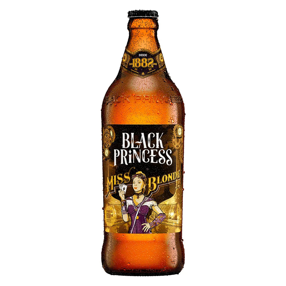 CERVEJA BLACK PRINCESS DOCTOR WEISS 600 ML
