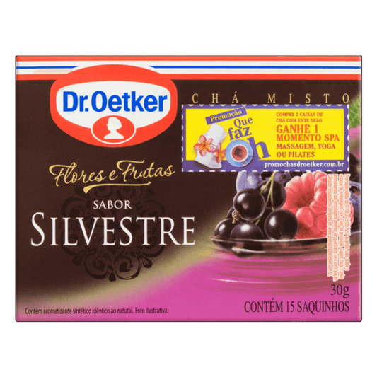 CHA DR.OETKER SILVESTRE 30 GR C/15 SACHES