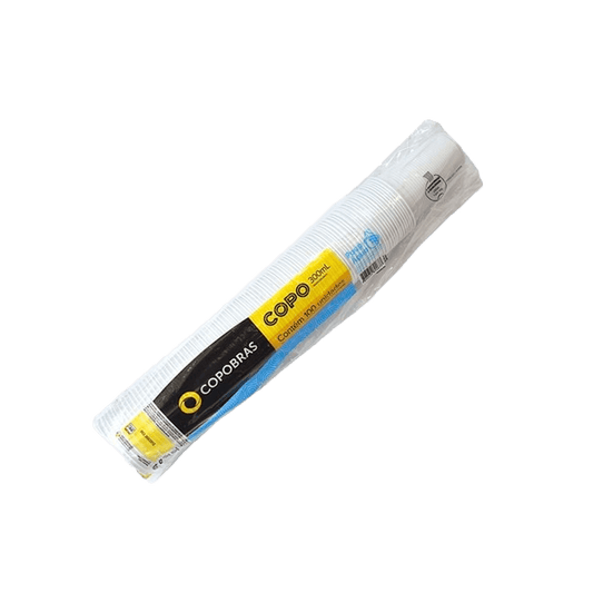 COPO DESCARTAVEL COPOBRAS 300ML C/100UN